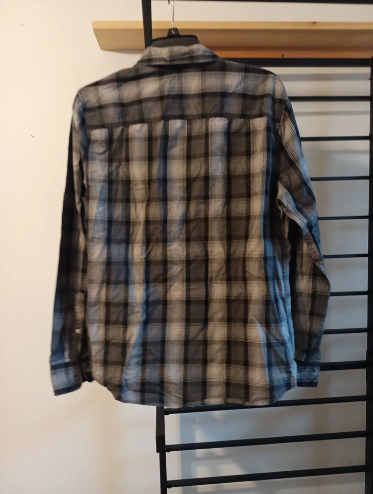 Franela Route 66 Original Hombre Negra y Gris Talla Mediana Foto 2 de 3