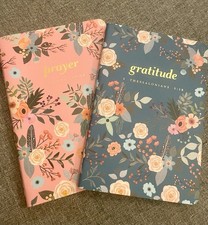 Lot of Two Lined Notebooks/Journals, Christian Inspired For Women