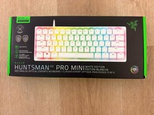 Razer Huntsman V3 Pro Mini 60% Analog Optical Esports RGB Keyboard White New