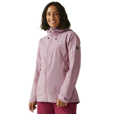 Regatta Okara Womens Waterproof Jacket UK 10 - 12 Lilas Vanilla/Pink RRP £120.00