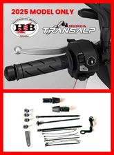 OEM HONDA HEATED GRIPS & ATTACHMENT KIT 2025 XL750 TRANSALP 08T70-MLC-D30