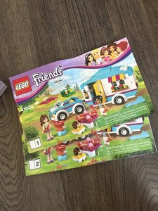 LEGO Friends Summer Caravan 41034 w/ Instructions Complete Set No Box