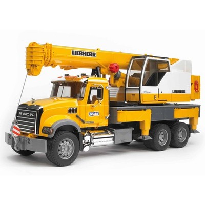 Mack Granite Liebherr Crane Truck 26 Inches Long by Bruder 2818