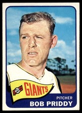 1965 Topps #482 Bob Priddy