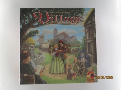 VILLAGE VON EGGERT BRETTSPIEL OVP LEICHT DEFEKT ENGLISH