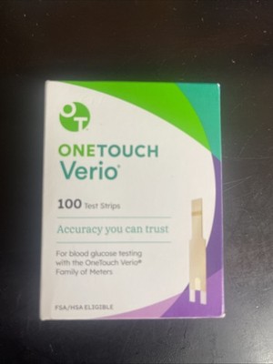 OneTouch Verio Test Strips 100 Count