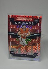 2024 Panini Rookies & Stars - Crusade Bo Nix #C-BNX Red Plaid (RC)