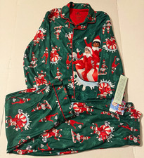 The Elf on the Shelf Unisex Kids L 12/14 Pajama Set Button 2pc