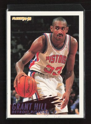 1994-95 Fleer #280 Grant Hill Detroit Pistons Rookie
