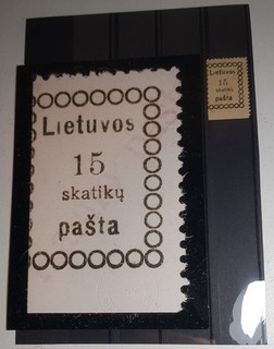 1918. Mi#2. Lithuania Vilnius I. Prov. rare cancel Kauno pastas Befund Dr. Klein