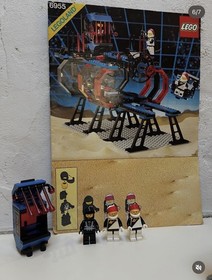 LEGO 6955 Space Police LOCK-UP ISOLATION BASE 99% Complete Manual Instructions 