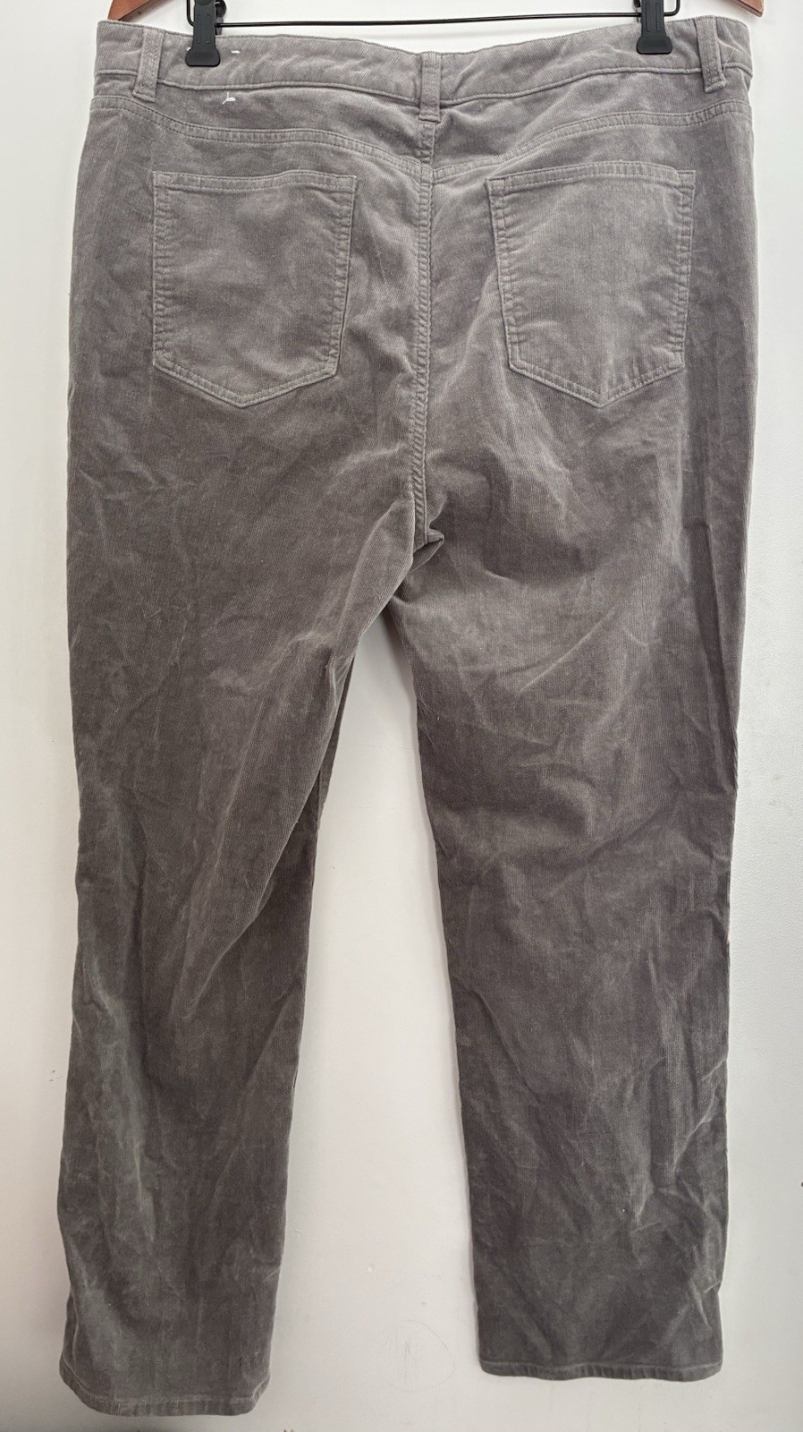 Talbots Women's Solid Gray Soft Stretchy Cotton C… - image 4