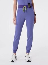 Figs Zamora Jogger Scrub Pant in Blueberry size S 