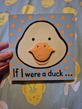 Genuine Jellycat If I Were A Duck Baby Book Great Condition Used
