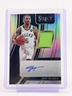 JEFF TEAGUE 2021-22 SELECT USED PATCH AUTO SILVER PRIZM /199 #AM-JTG Q3110