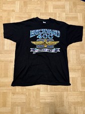 Vintage 1995 NASCAR Brickyard 400 Black T-Shirt Size XL