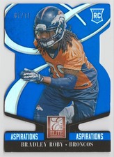Bradley Roby 2014 Panini Elite Aspirations Die Cut RC Rookie 67/71 #198 Denver