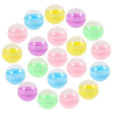 50 Pcs Kaugummiautomat Kapseln Befüllbarer Behälter Plastikfüllbare Kugeln