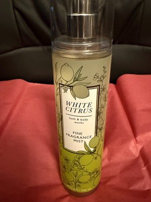 BATH AND BODY WORKS WHITE CITRUS FINE FRAGRANCE MIST BRAND NEW 8 OZ
