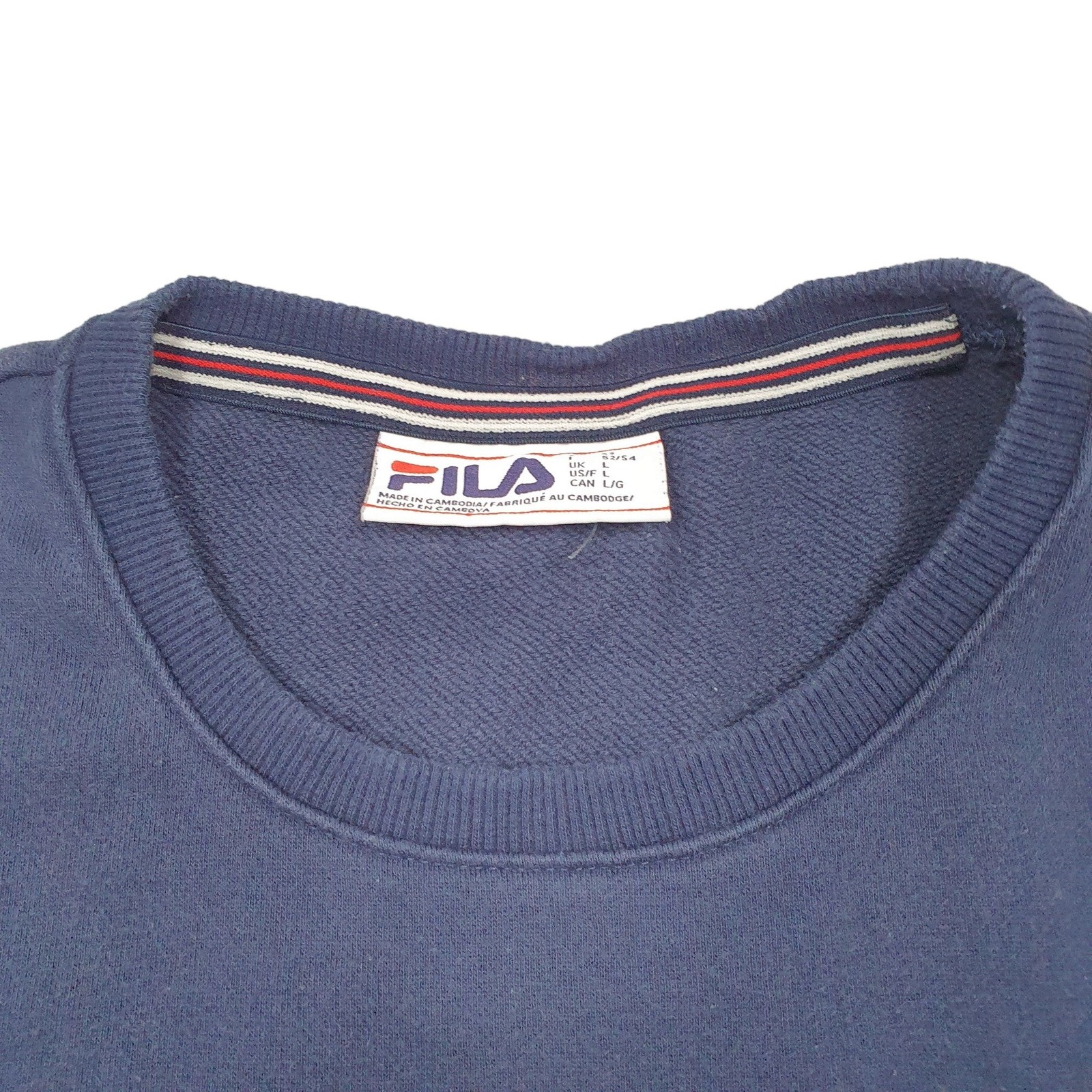 Fila Crewneck Cotton Sweatshirt Jumper L image 2