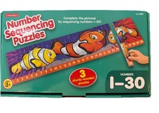 Lakeshore Number Sequencing Puzzles Numbers 1-30