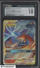 2019 Pokemon Unbroken Bonds #20 Reshiram & Charizard GX CGC 10