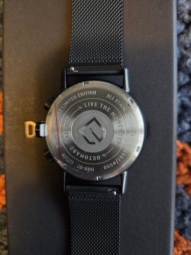 Orologio Detomaso Adesso Chrono LE quadrante nero D09-02-24 - Foto 5 di 11
