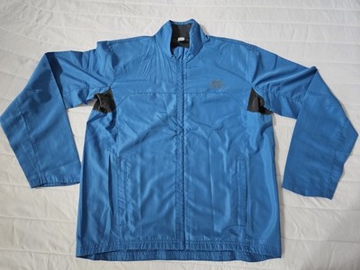Decathlon Kalenji Rad Lauf Sport Wind Jacke blau Gr M Herren Damen