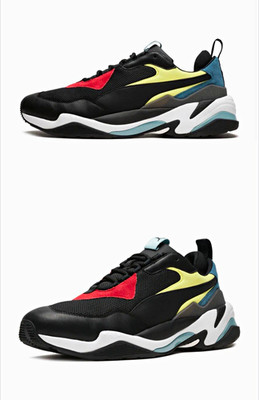 PUMA Thunder Spectra Low Top Lace-Up Athletic Sneakers Multicolor Men s US 10