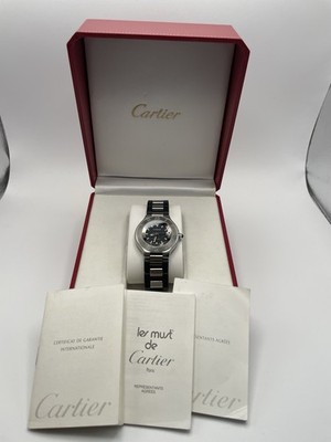 Cartier Must 21 Autoscaphe Automatic Full Set Ref 2427