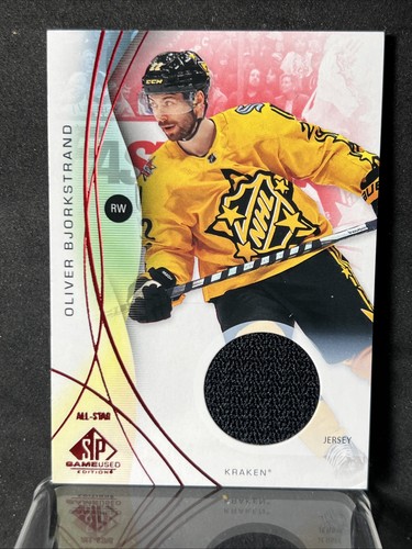 2024-25 Upper Deck Sp Game Used - All-Stars Oliver Bjorkstrand #153 Red Jersey