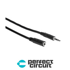 Hosa MHE-125 3.5mm Headphone Extension - 25 ft CABLE - NEW - PERFECT CIRCUIT