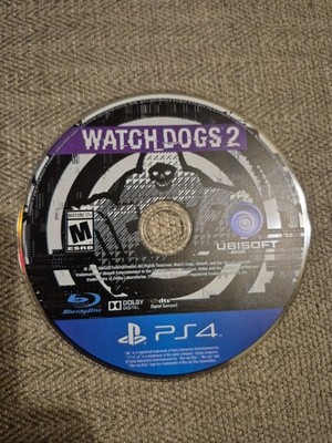 Watch Dogs 2 (Sony PlayStation 4 PS4) DISC ONLY, NO USPS TRACKING