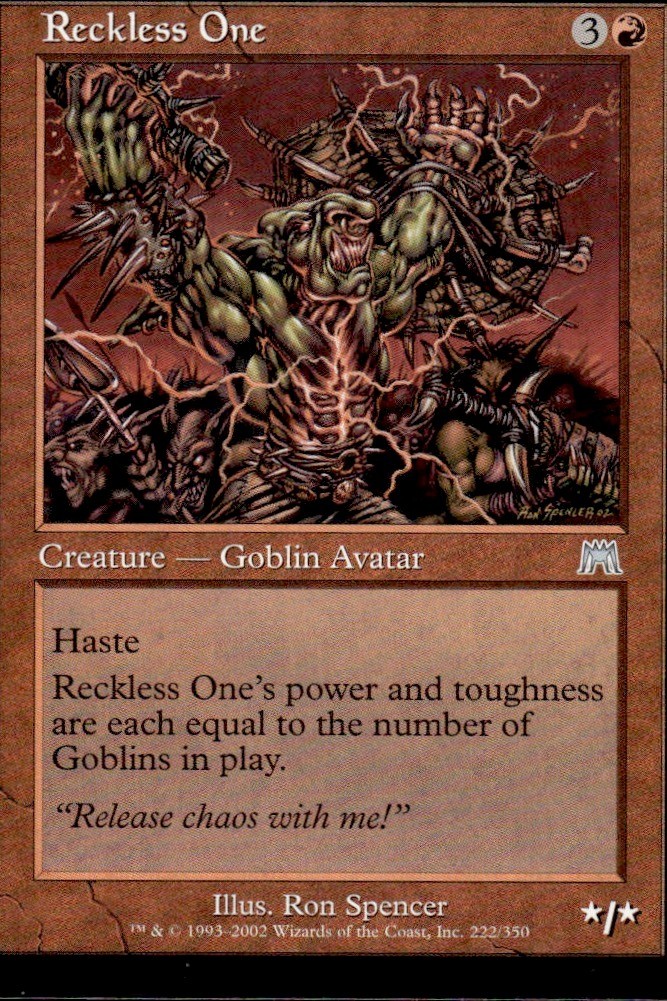 Onslaught #222 Reckless One