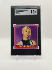 CAMERON BRINK | 2025 Upper Deck Goodwin Champions | Goudey | #/33 | SGC 10 GEM