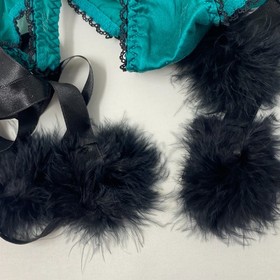 Agent Provocateur Noellah Hohoho Green Brief S/M New