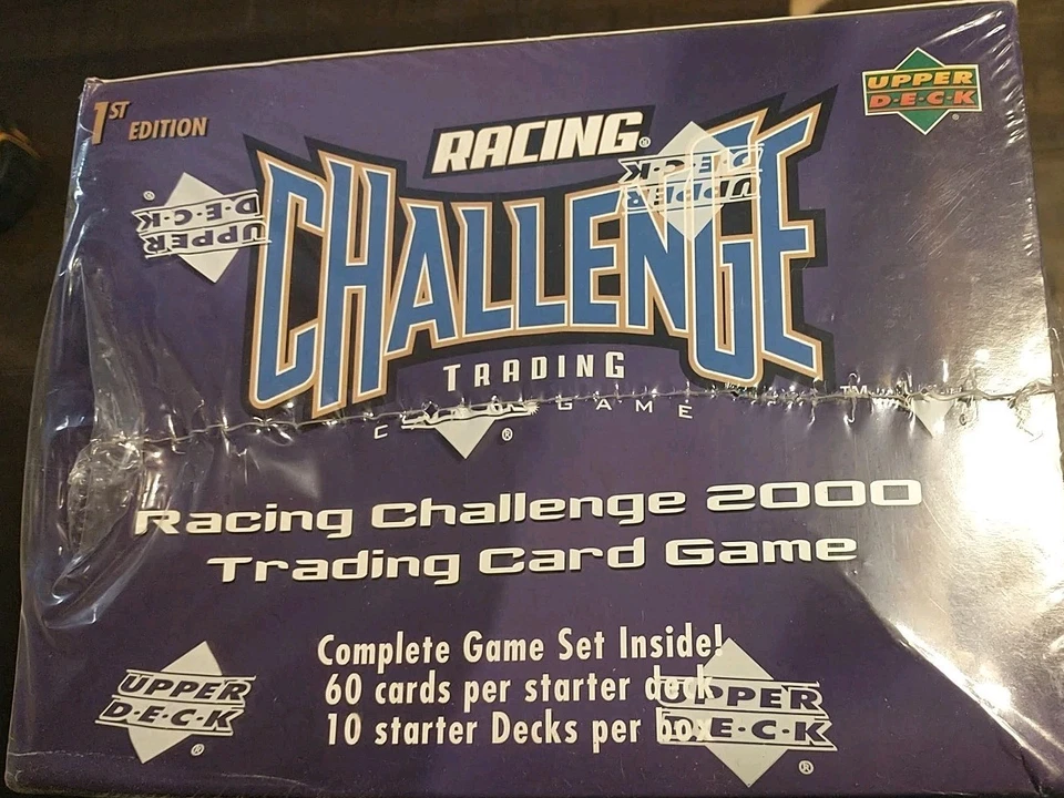 2000 Upper Deck 1st Edition Racing Challenge Trading Card Game Sealed Box - Image 3 of 4