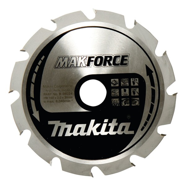 Makita ZubehöR KreissäGeblatt Makforce 355/30 Mm, 60 ZäHne, 1,8 Mm, Holz-image