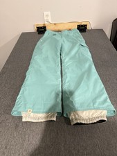 Roxy Teal Blue Snow Pants Girls Style  964211 Sz XL