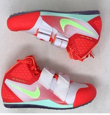 NIKE ZOOM MENS JAVELIN ELITE 3 TRACK SHOES W/SPIKES SZ 11 CRIMSON FZ9626-100