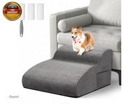 Hundetreppe FüR Kleinen Hunde, 2 Stufen Rutschfest Haustiertreppe Katzentreppe,