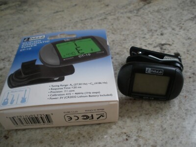 DeltaLab Clip on Chromatic Tuner CT-10 (SU4A)