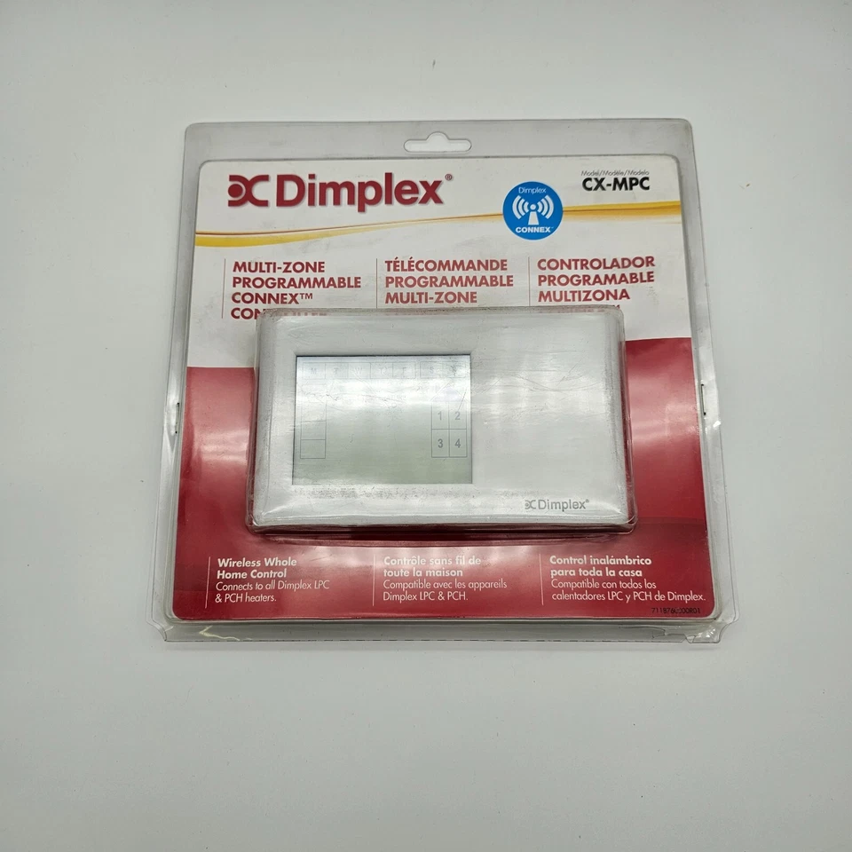 Dimplex Wireless Multi-Zone Programmable CONNEX Controller Model CX-MPC New
