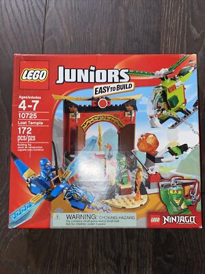 Lego Juniors Ninjago Lost Temple Set 10725 172 pieces New in Box