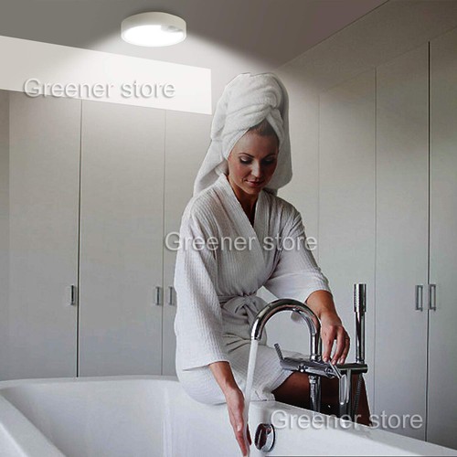 80 LED Wireless Motion Sensor PIR Ceiling Ultra Bright Light Battery Operated - Picture 11 of 16