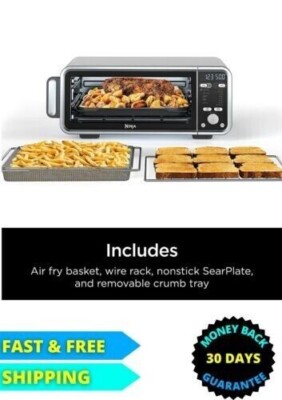 Ninja® Foodi® SP301 13-in-1 Dual Heat Air Fryer Countertop Flip Up