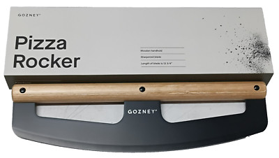 Gozney Pizza Rocker Stainless Steel Blade And Wooden Handle Model AD1597