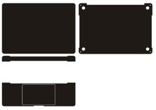 Carbon fiber Sticker Skin Cover for 2019 Apple MacBook Pro 16" with Touch Bar