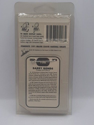 Sealed Starshots 1991 Major League Baseball Greats Badges/Pins - Picture 8 of 108