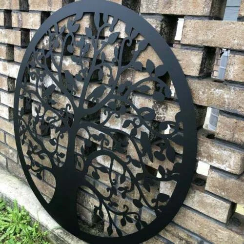 Albero della vita da 24" pollici con uccellini in metallo GRANDE da interno/e... - Immagine 2 di 3